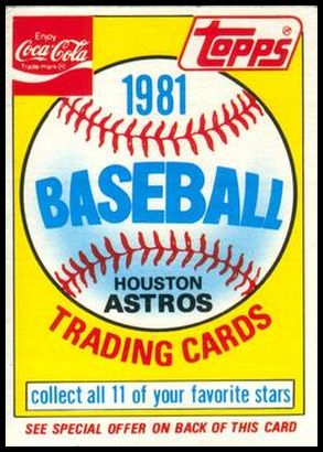 Astros Ad Card